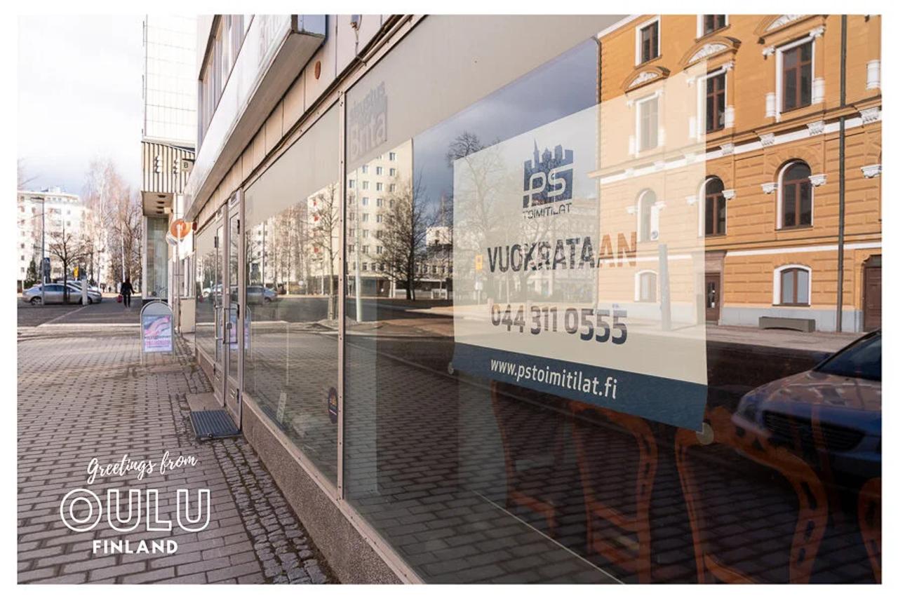  Tyhjä liiketila vuokrattavana Oulussa 