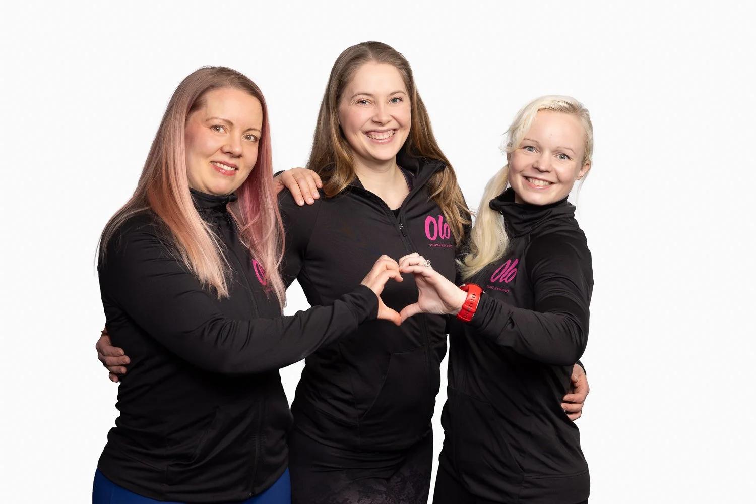 Brändikuvia naisten Liikuntakeskus Ololle