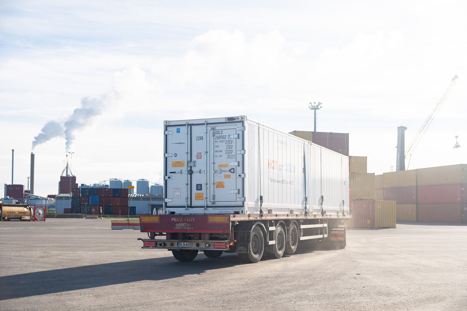 Real work at the Port of Oulu – Mattson Stevedoring