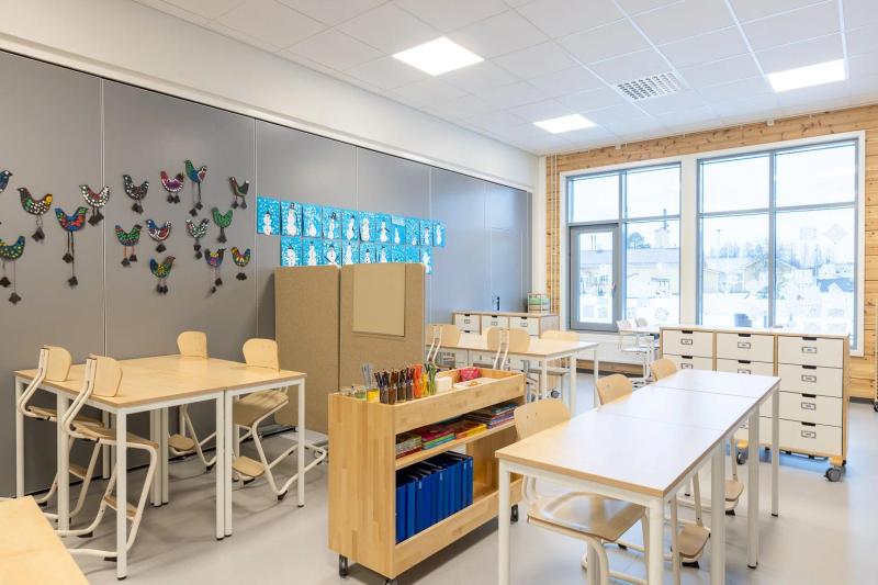 Referenssikuvaukset Tevella Oy:lle Kirkkomännikön päiväkodissa Tyrnävällä