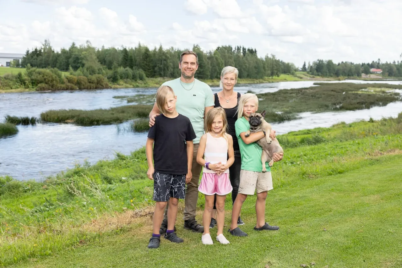 Atrialle kuvia perhetilatarinoiden yhteyteen Pohjois-Pohjanmaalta