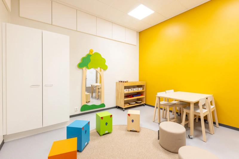 Referenssikuvaukset Tevella Oy:lle Kirkkomännikön päiväkodissa Tyrnävällä