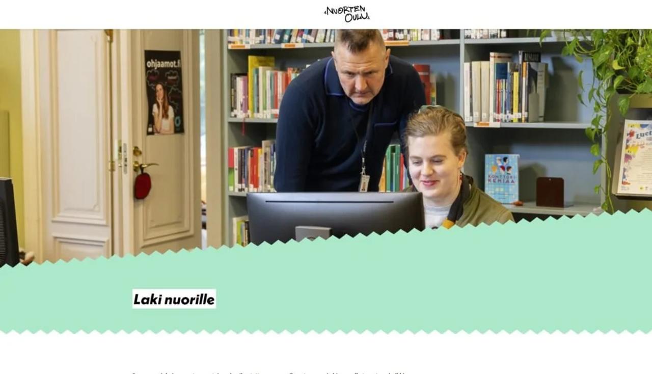 kuvakaappaus nuortenoulu.fi