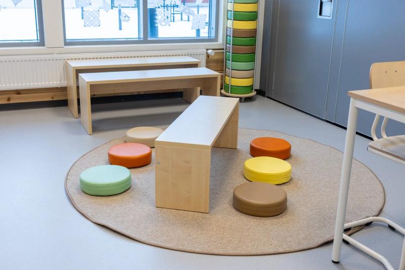 Referenssikuvaukset Tevella Oy:lle Kirkkomännikön päiväkodissa Tyrnävällä