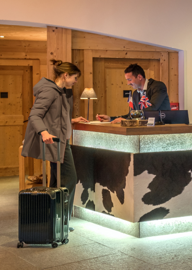 vue de la réception