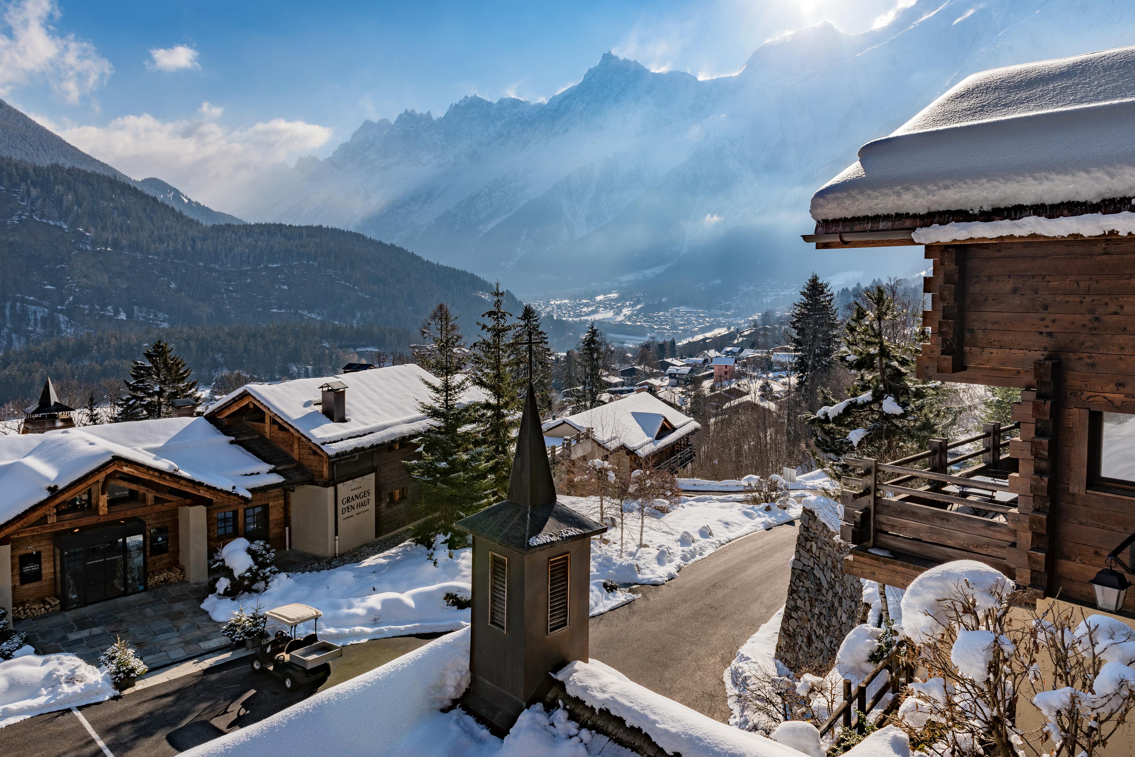 external view in winter