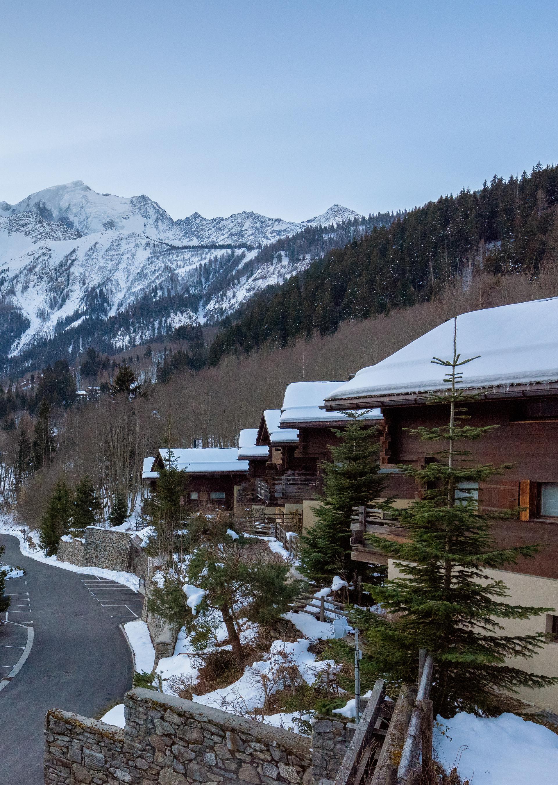 external view in winter