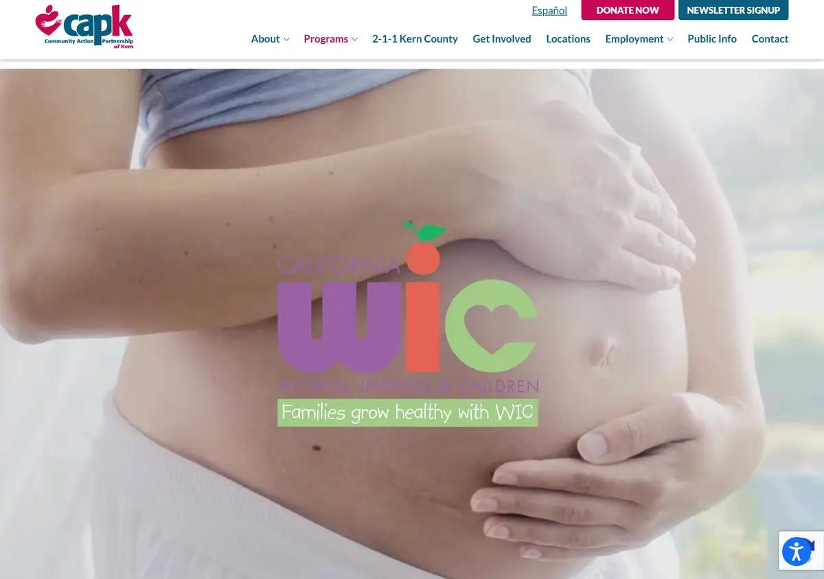 The CAPK WIC page.