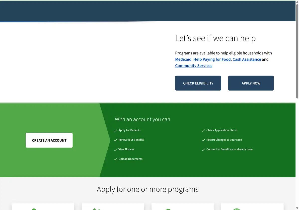 The Access MS benefits portal.