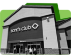 A Sam's Club storefront