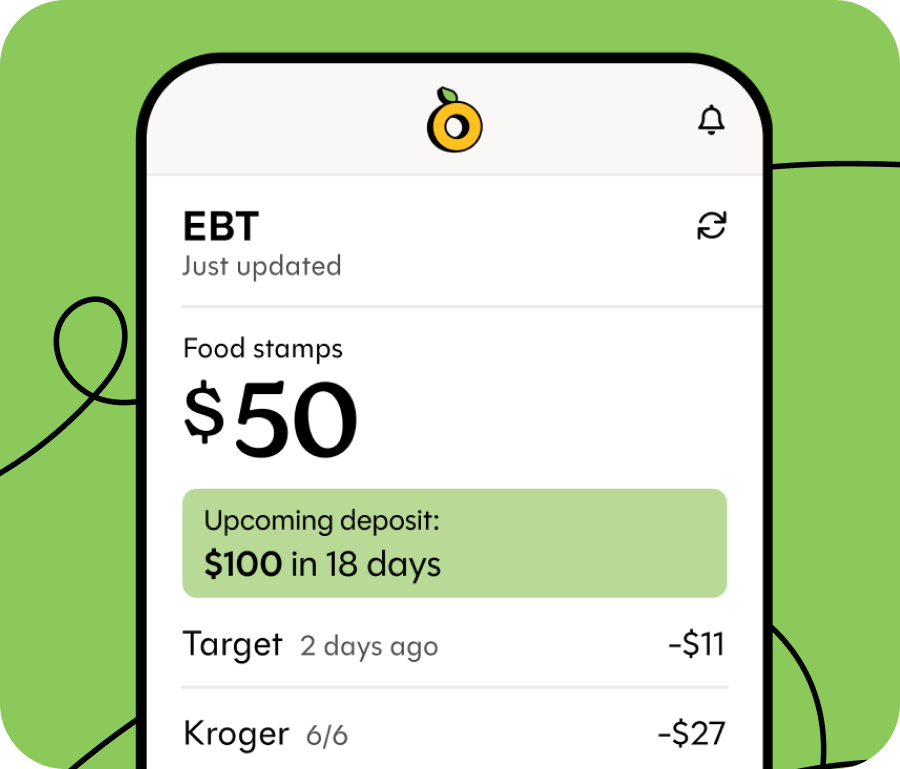 EBT balance in the Propel app — the best app for checking your EBT balance