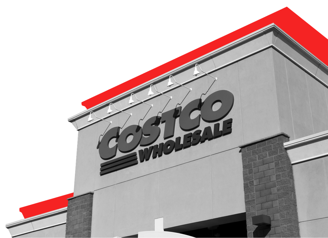 A Costco storefront