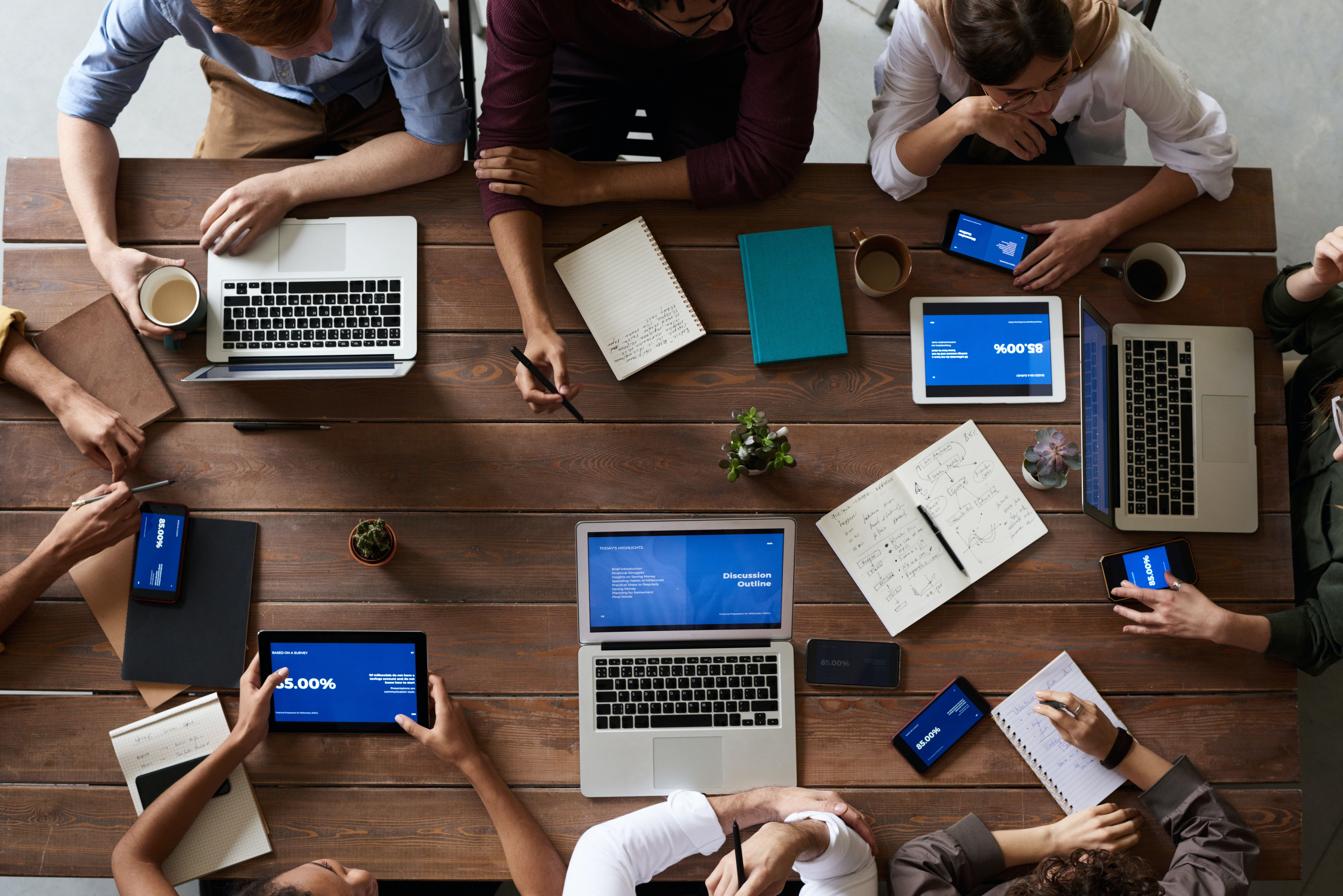 Desk collaboration