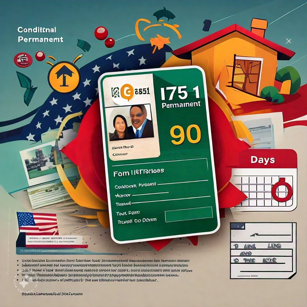 Removal of Conditional Status-Green Card Based on Marriage: Form I-751 ...