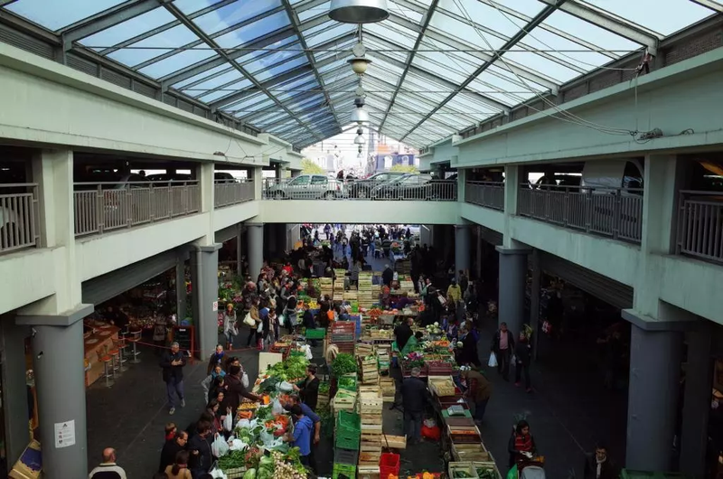 Marché des Capucins animé