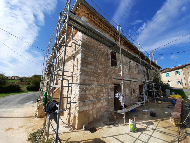 Rénovation d'une maison en pierre