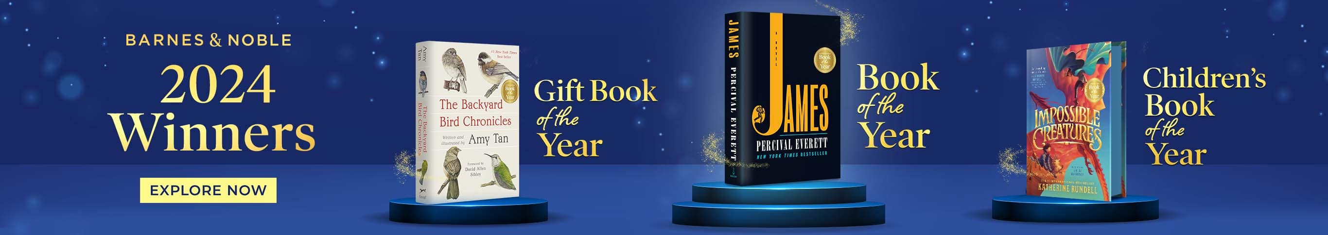 Barnes & Noble Book of the Year Winners. Explore Now