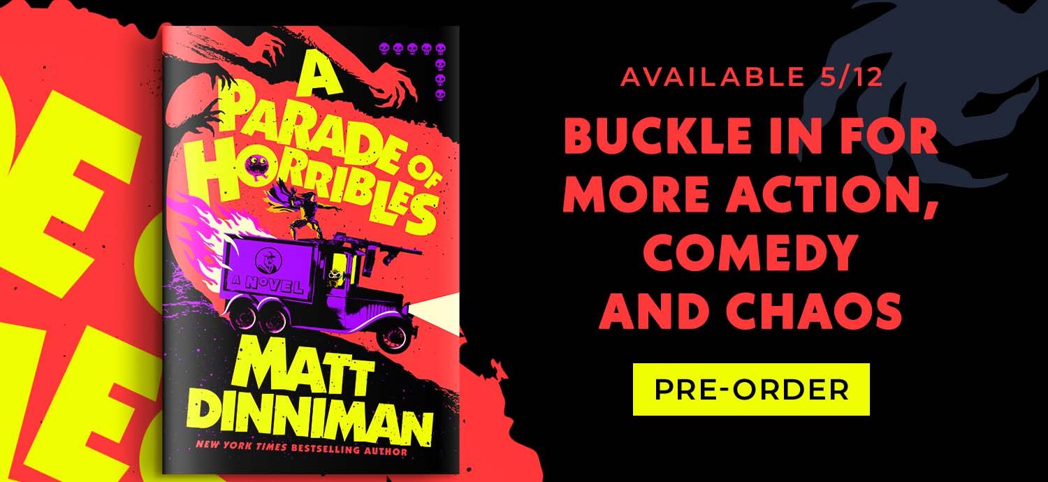 Available 5/12 Buckle in For More Action, Comedy and Chaos Pre-Order