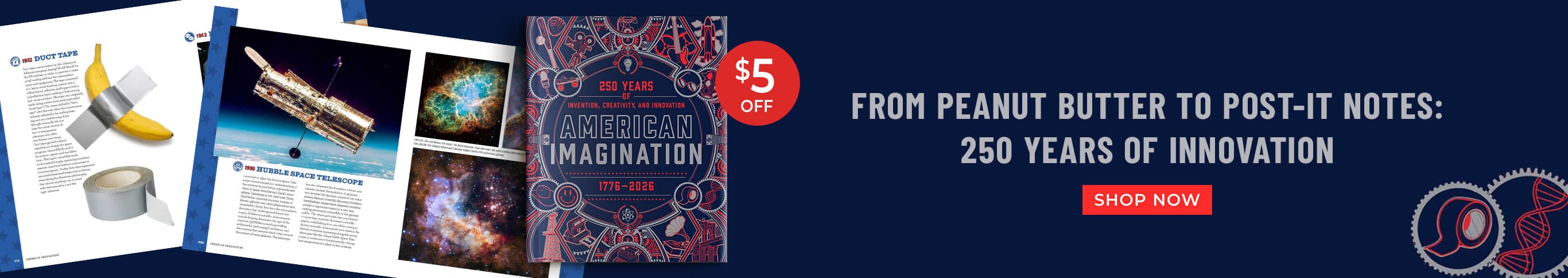 From Peanut Butter to Post-It Notes: 250 Years of Innovation - American Imagination by Jen Newens - Shop Now