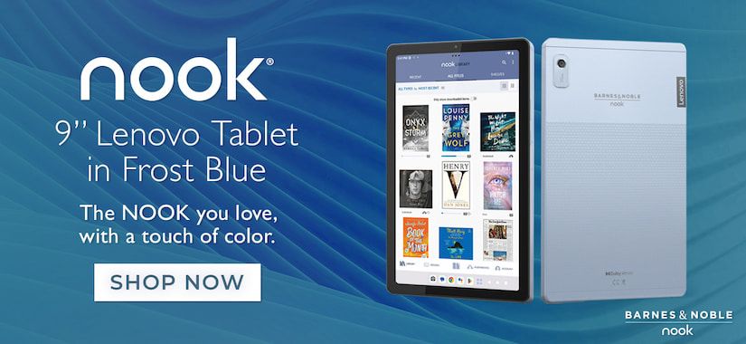 NOOK 9" Lenovo Tablet in Frost Blue - Shop Now