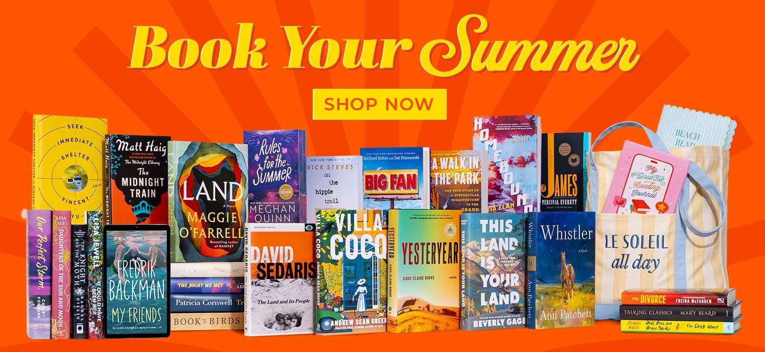 Book Your Summer - Summer Reading.- Shop Now