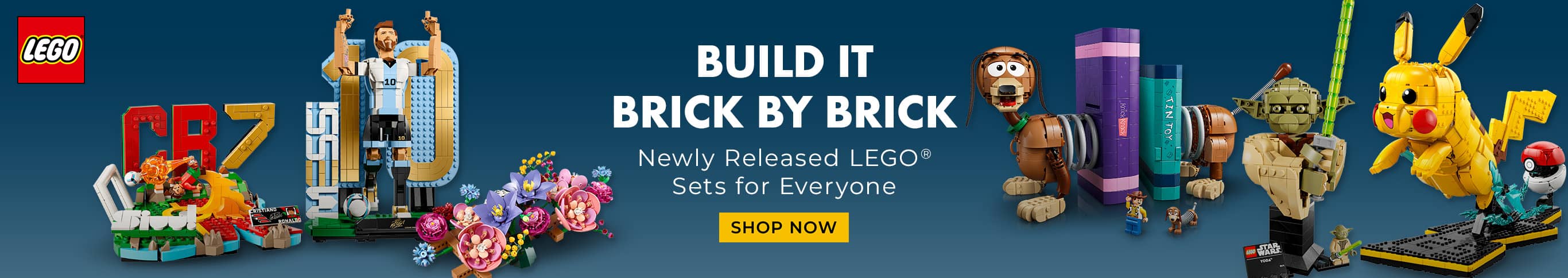 Build It Brick by Brick: Newly Released LEGO Sets for Everyone. Shop Now