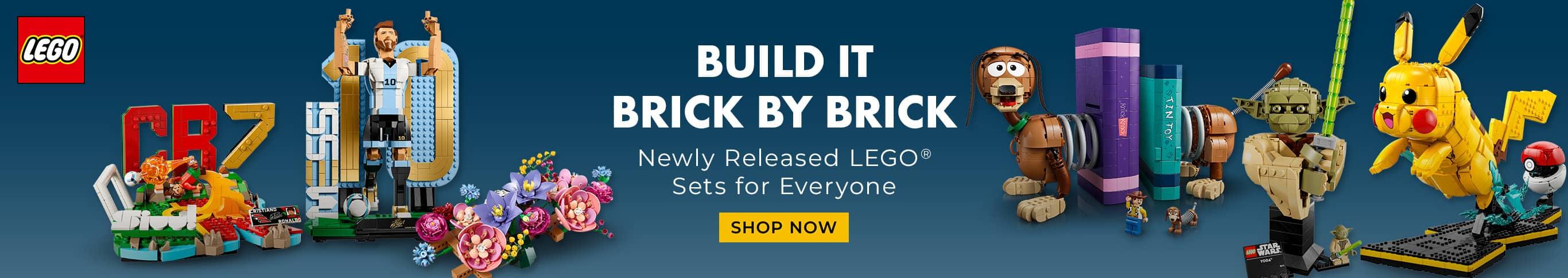 Build It Brick by Brick: Newly Released LEGO Sets for Everyone. Shop Now
