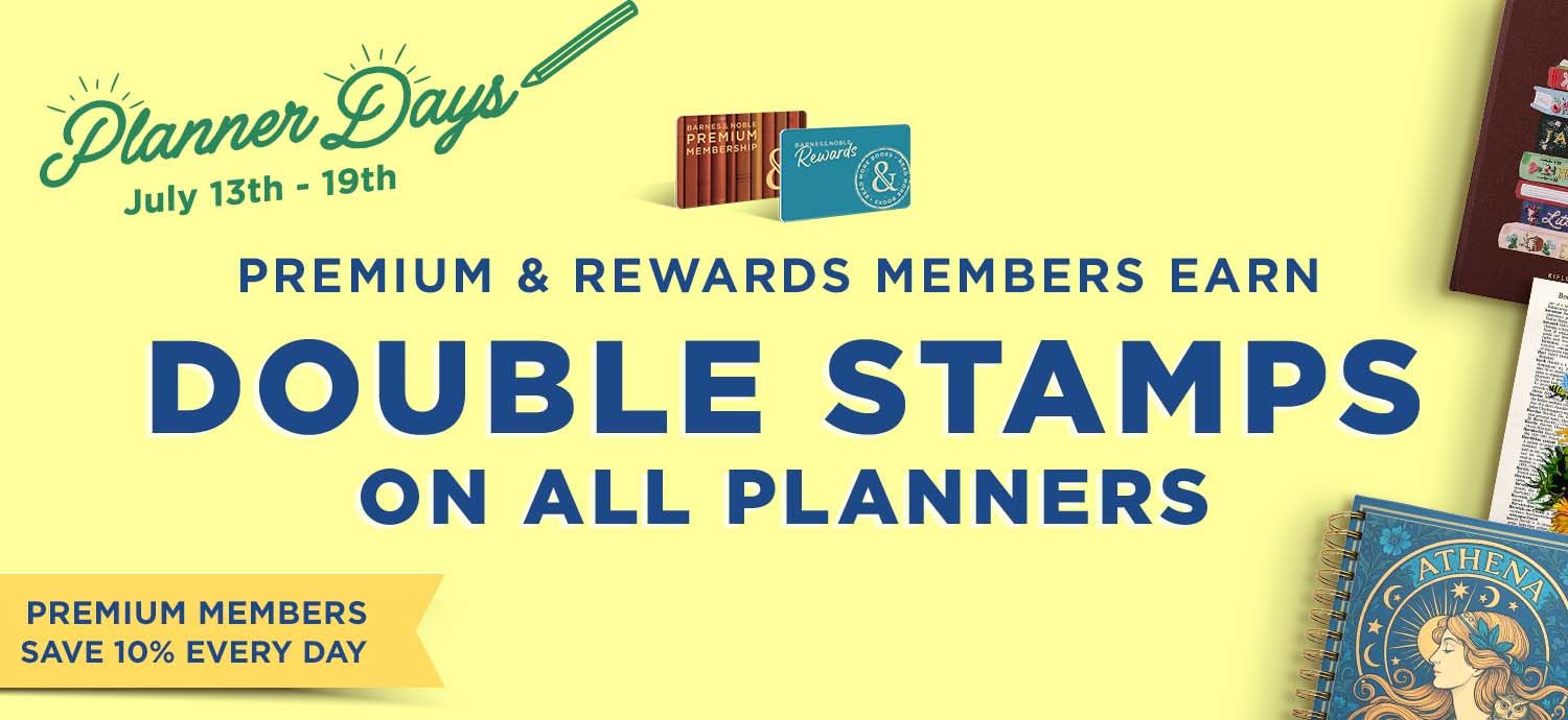 Premium & Rewards Members Earn Double Stamps on All Planners