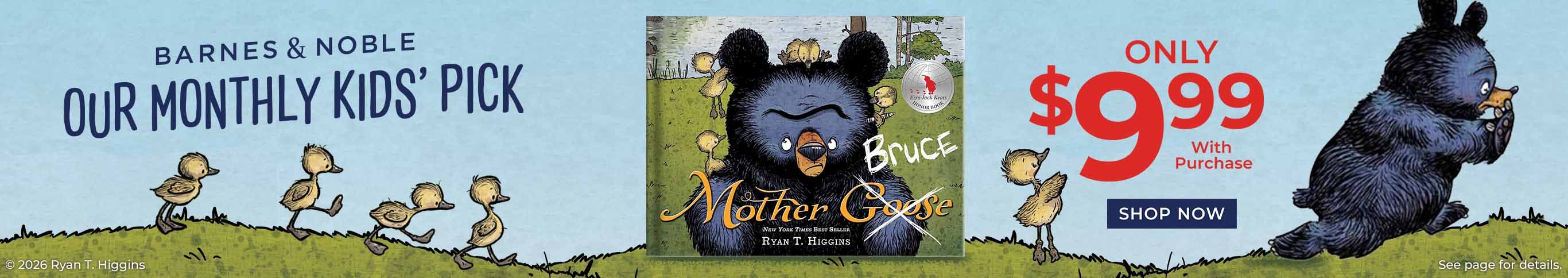 Barnes & Noble Our Monthly Kids' Pick Shop Now