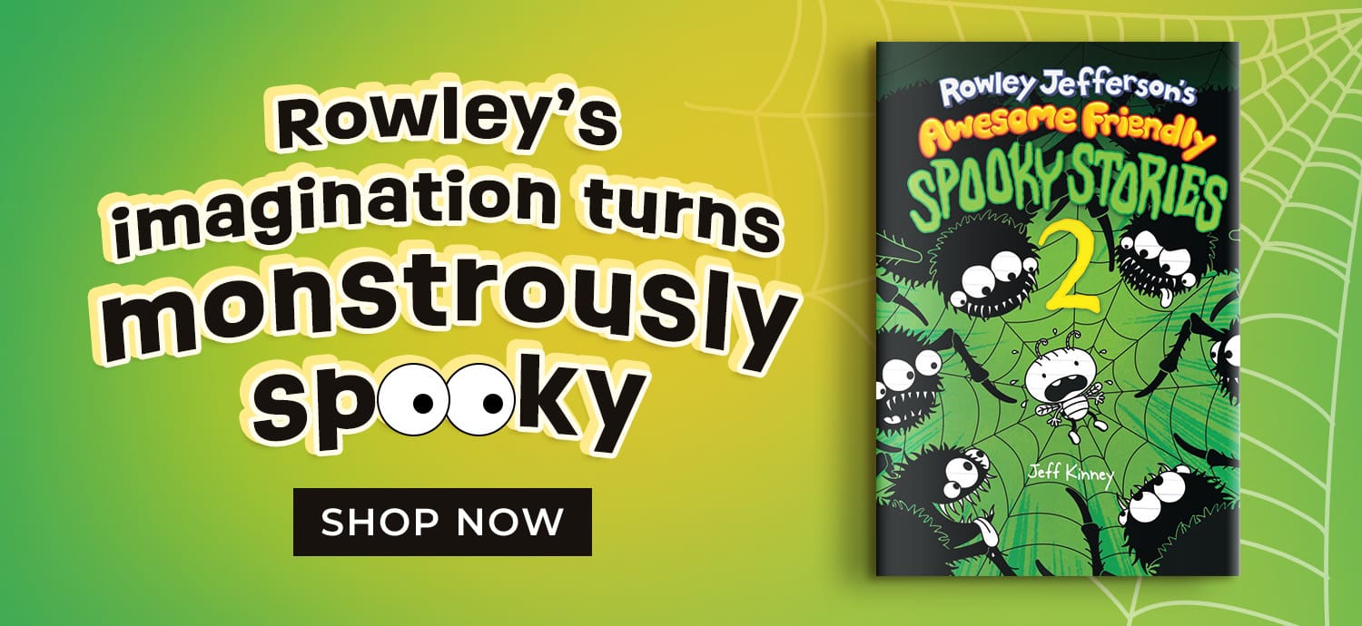 Rowley Jefferson's Awesome Friendly Spooky Stories 2. Rowley's Imagination turns monstrously spooky. Shop now. 