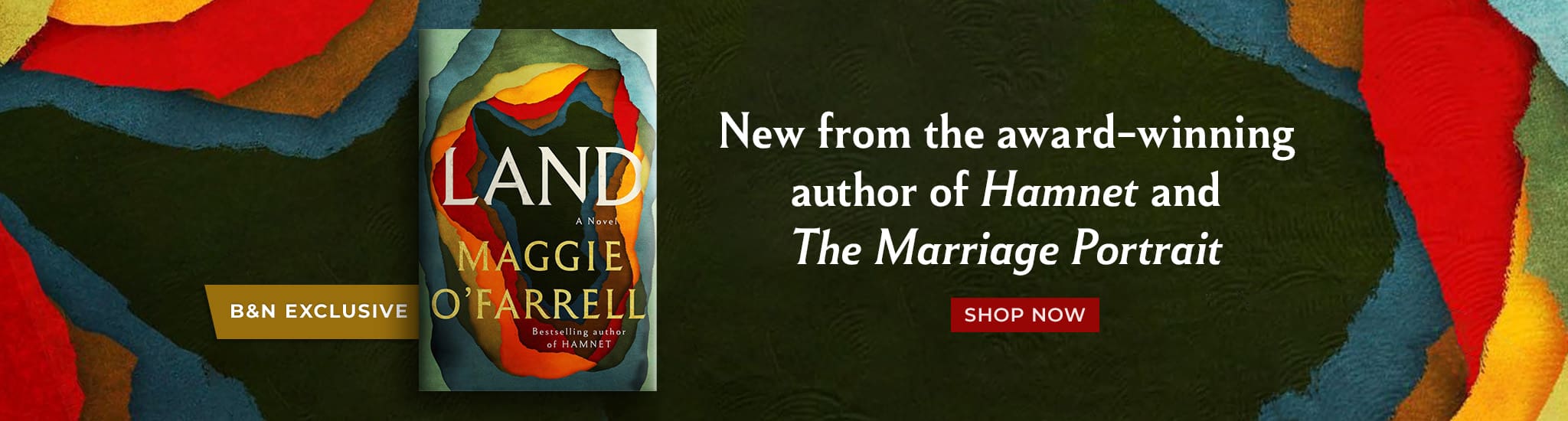 Land Maggie O'Farrell New from the award-winning author of Hamnet and The Marriage Portrait Pre-Order