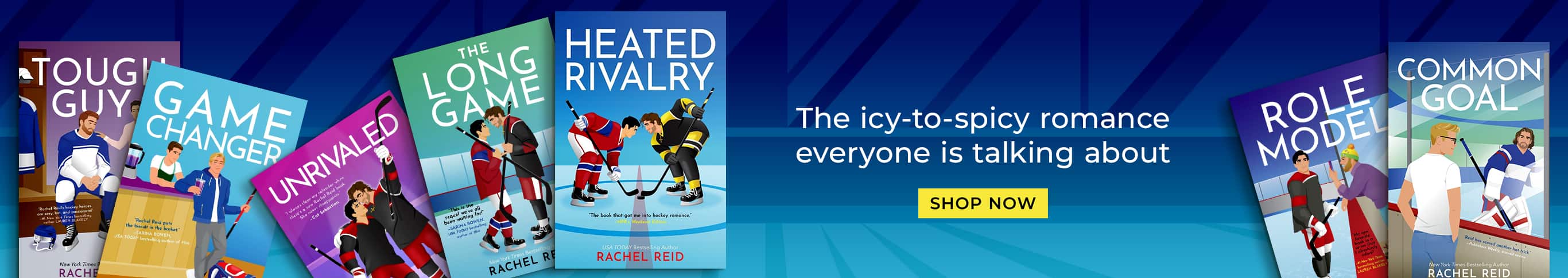 Heated Rivalry by Rachel Reid - Shop Now