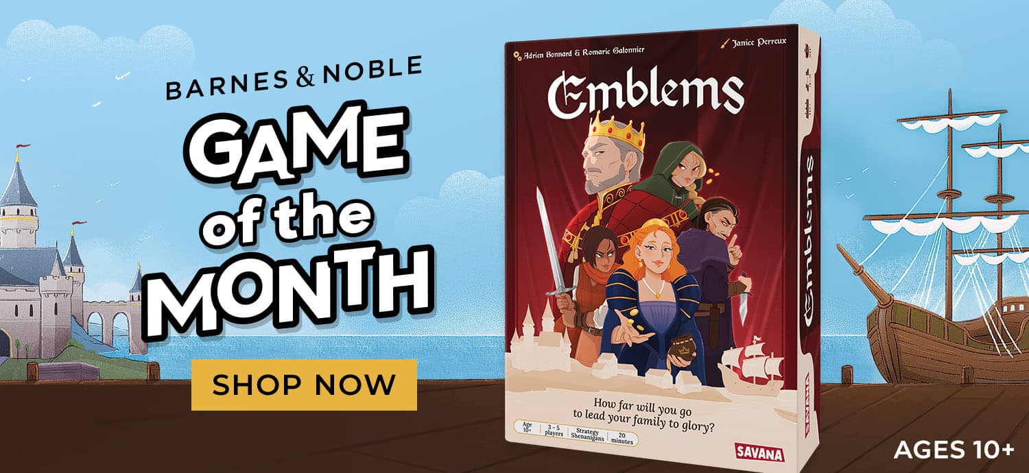 B&N Exclusive Game of the Month: Emblems Shop Now Ages 10+