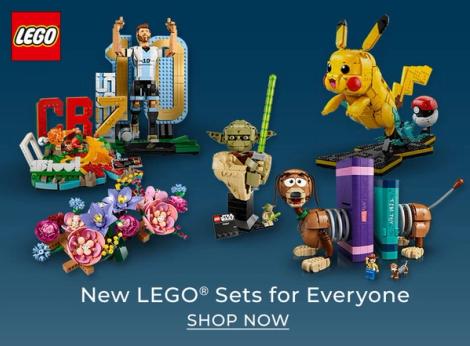 New LEGO Sets for Everyone. Shop Now