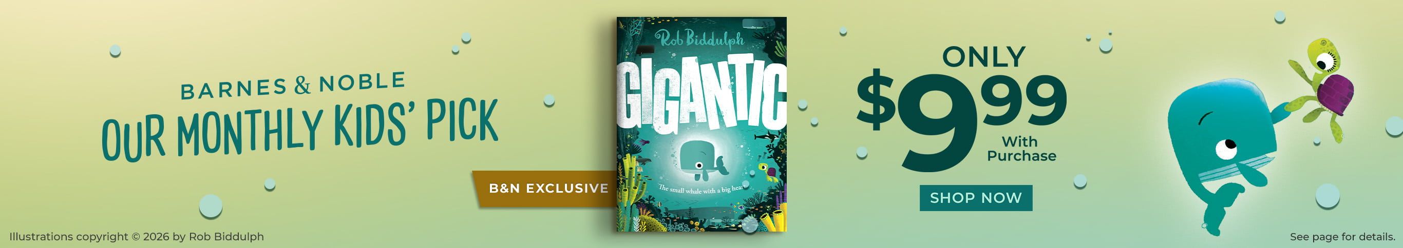 Gigantic Only $9.99 With Purchase 