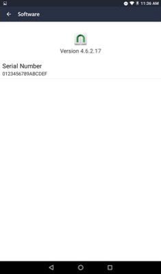 NOOK Tablet 7 box serial number