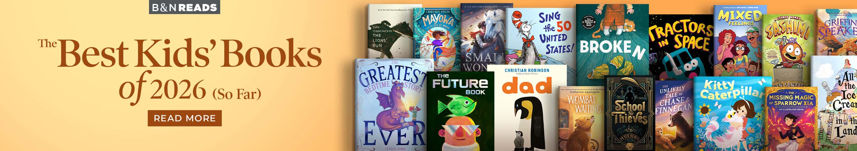 The Best Kids' Books of 2026 (so far) Read More