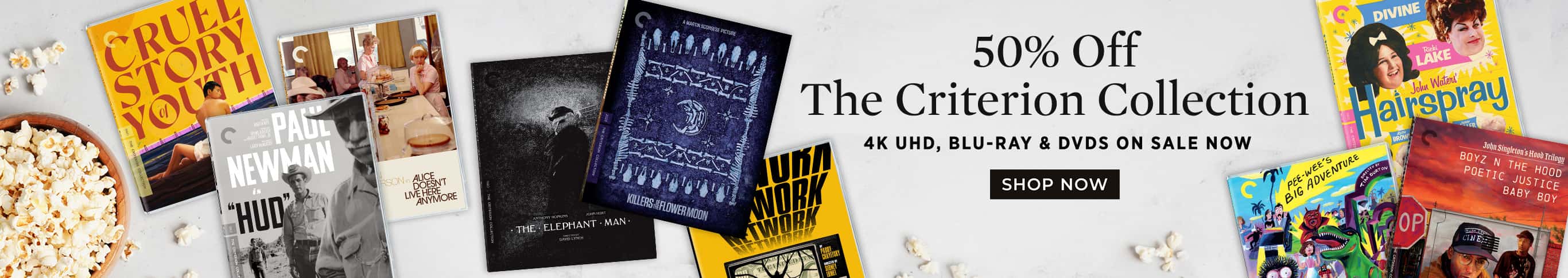 50% Off The Criterion Collection 4K UHD, Blu-ray, & DVDs On Sale Now Shop Now