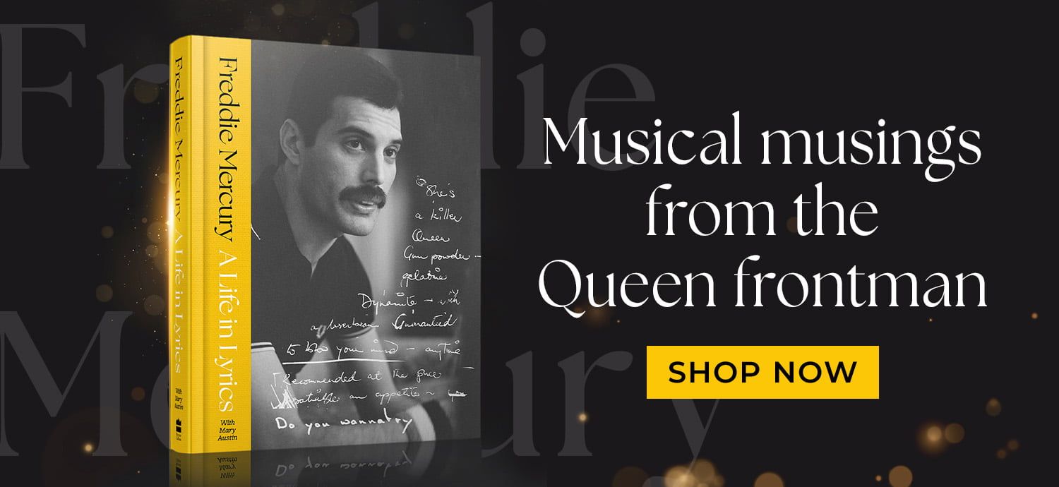 Music Musings From the Queen Frontman - A Life in Lyrics by Freddie Mercury - Shop Now