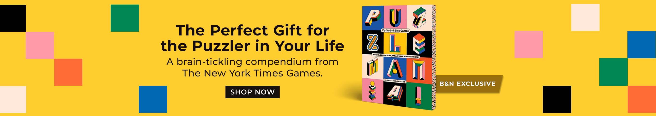 The Perfect Gift for the Puzzler in Your Life - Puzzlemania - B&N Exclusive - Shop Now