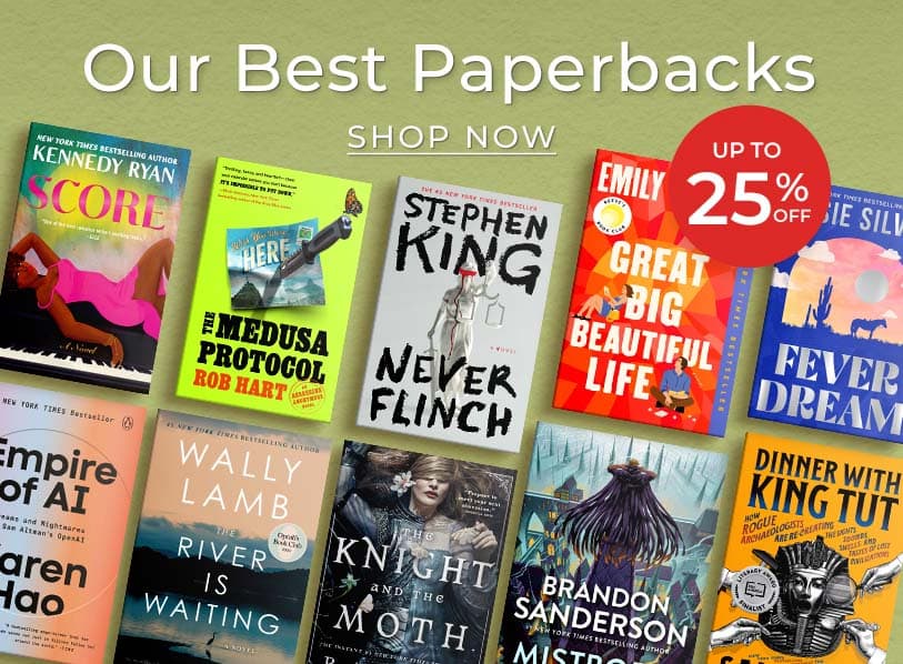 Our Best Paperbacks up to 25% off