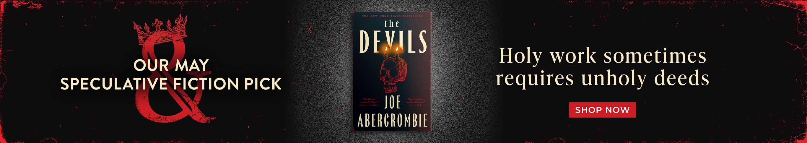 Our May Speculative Fiction Pick - Holy work sometimes requires unholy deeds - Shop Now