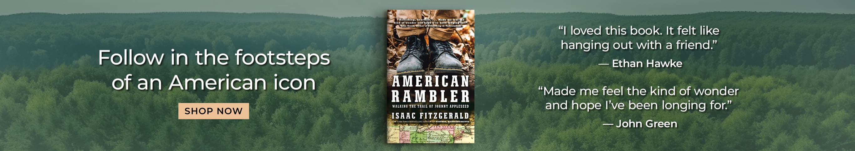 Follow in the Footsteps of an American Icon - American Rambler by Isaac Fitzgerald - Shop Now