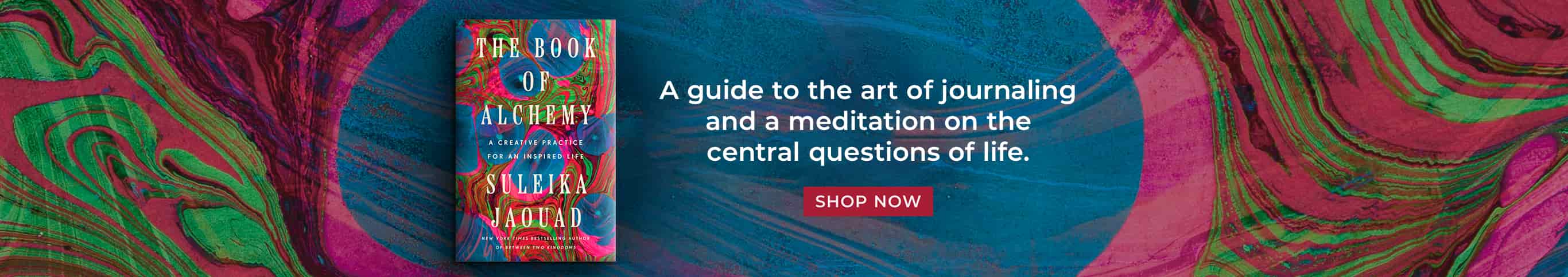 The Book of Alchemy Suleika Jaouad - A guide to the art of journaling and a meditation on the central questions of life. Shop Now