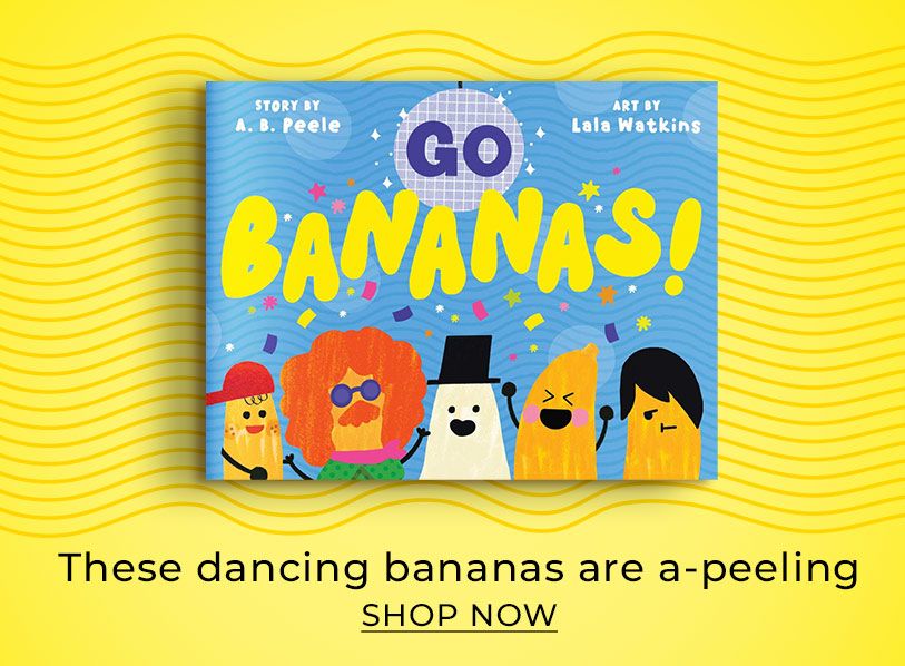 Go Bananas! These dancing bananas are a-peeling. Shop Now.