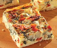 Spinach Artichoke Quiche
