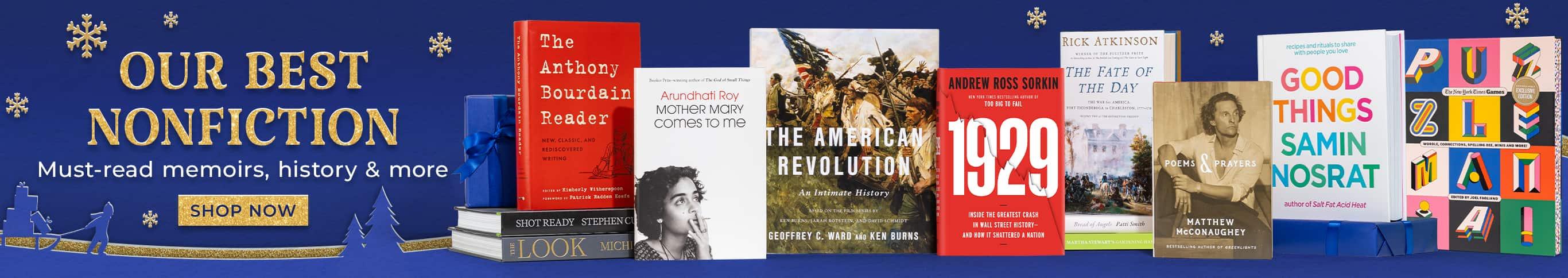 Our Best Nonfiction. Must-read memoirs, history & more. Shop Now