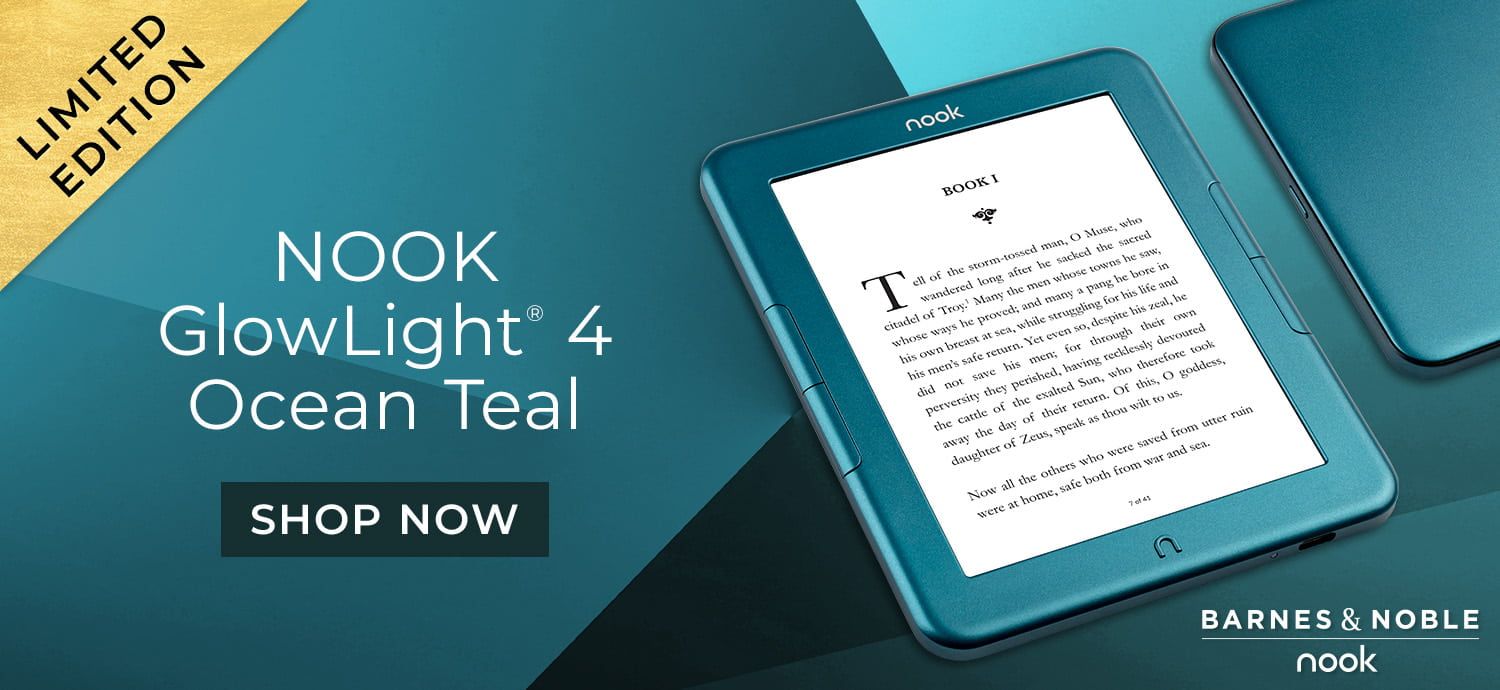 NOOK GlowLight 4 Ocean Teal, Limited Edition - SHOP NOW