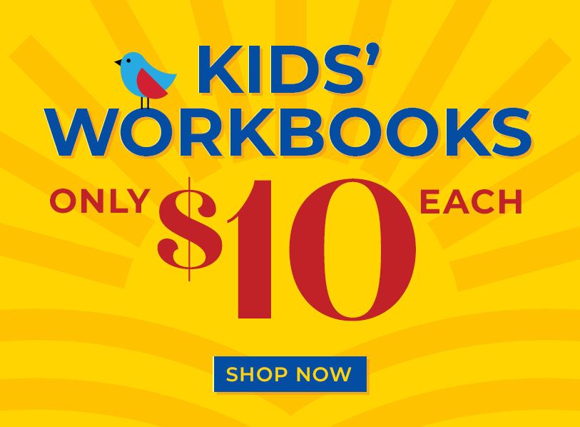 Kids' Workbooks Only $10 Each Shop Now