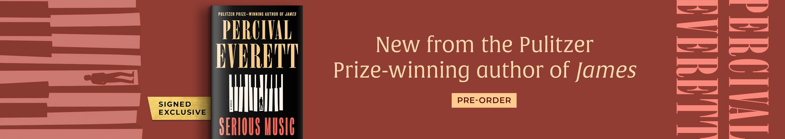 Signed Exclusive New from the Pulitzer Prize-winning author of James Pre-Order 
